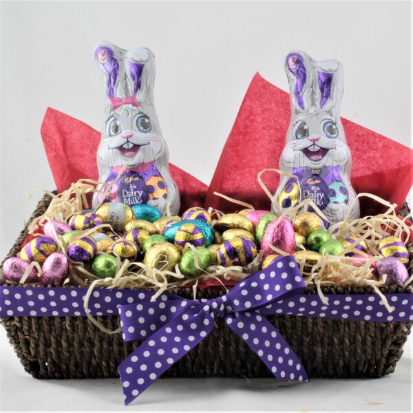 Easter Gift Hamper & Basket | Chocolate Eating Fun